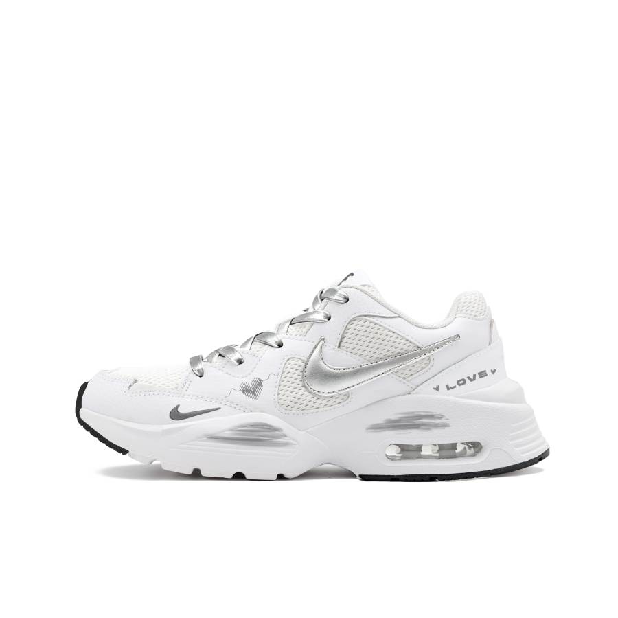Nike Nike Air Max Fusion Running Shoes Women's Low Top Silver White