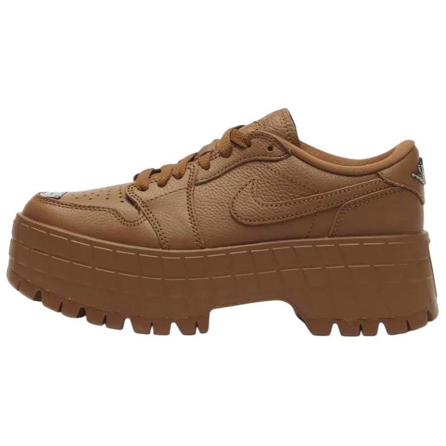 Jordan Jordan Air Jordan 1 Casual Shoes Women's Low Top Light English Brown