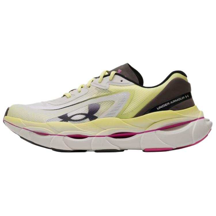 Under Armour Heartbeat Racer2 Running Shoes Men's Low Top Yellow/White