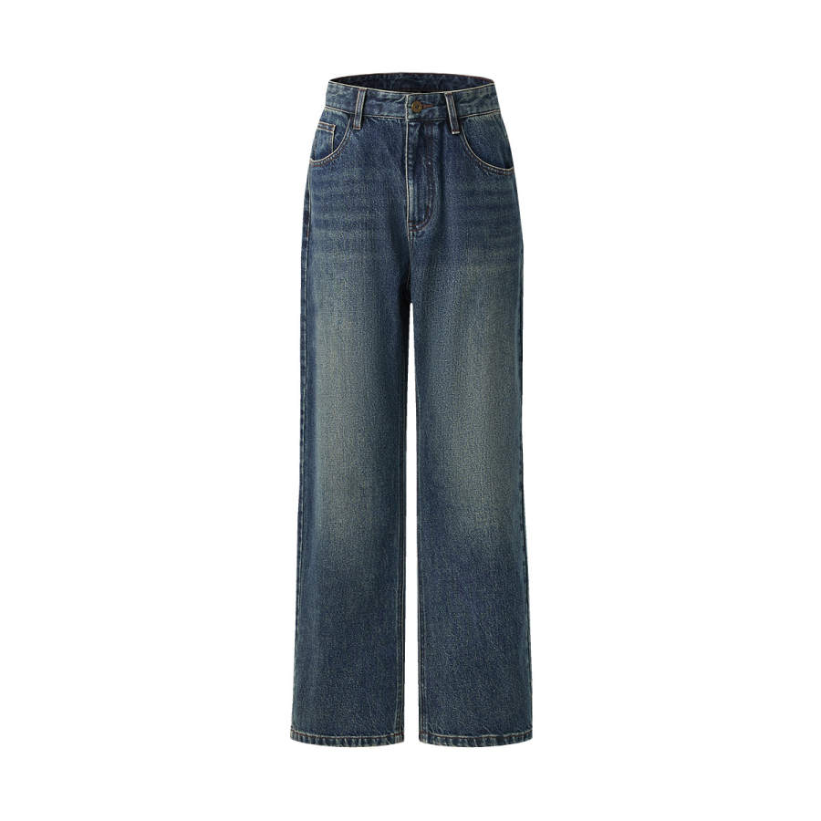 CAT Jeans Men's Indigo Moderate Straight Fit Pants