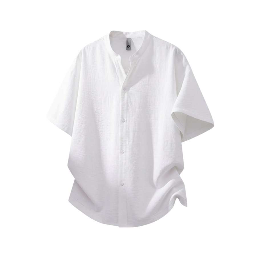 GWAF Shirts Unisex Stand Collar Moderate Straight Fit