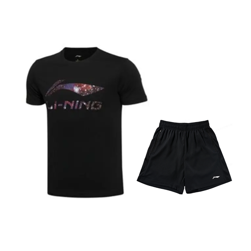 Li-Ning Li Ning Casual Sportswear Men's Crew Neck Moderate
