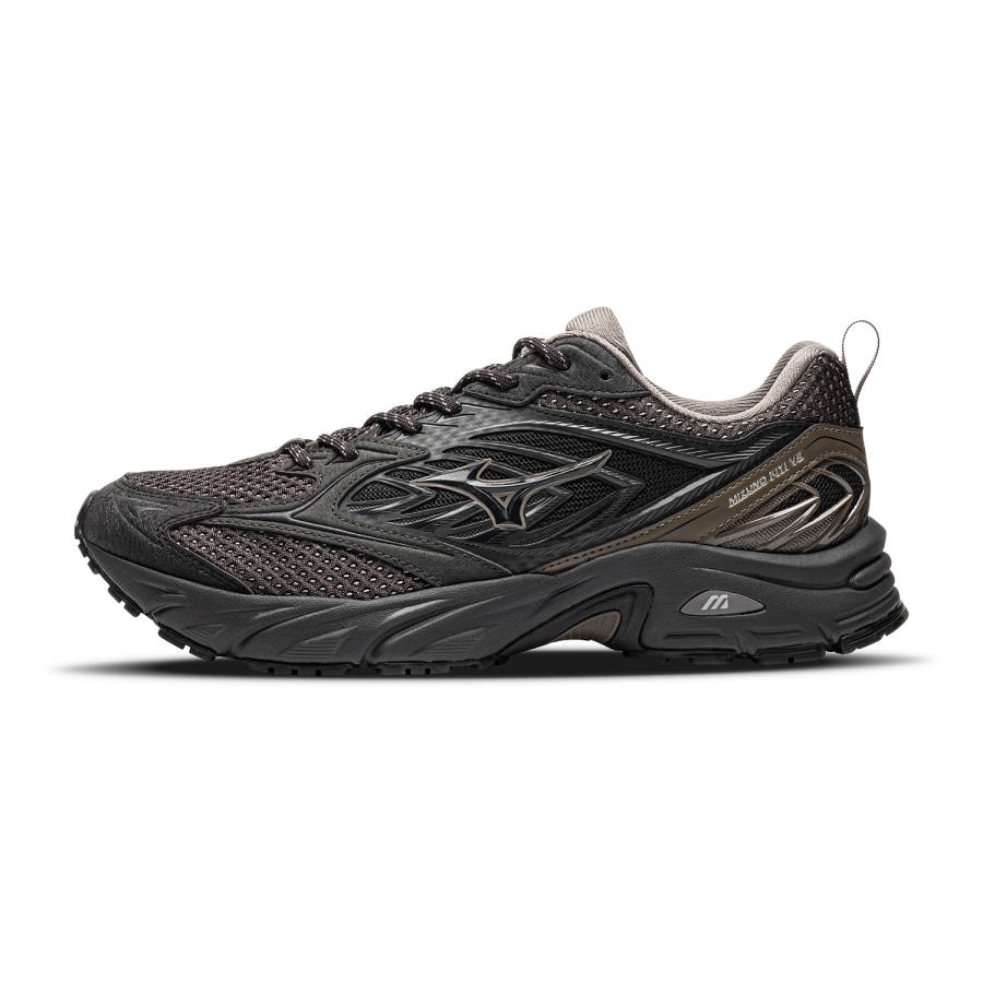 Mizuno FIYI V2 Running Shoes Unisex Low Top Mist Black/Iron Gray/Chocolate Brown