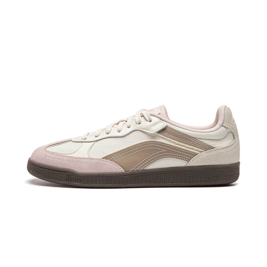Li-Ning Li Ning Film Heart Skateboard Shoes Women's Low Top Ecru/Milkshake Pink/Terracotta Khaki