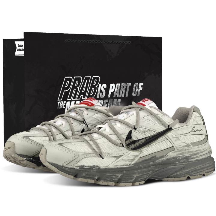 Nike Nike Initiator Running Shoes Unisex Low Top Gray/Beige