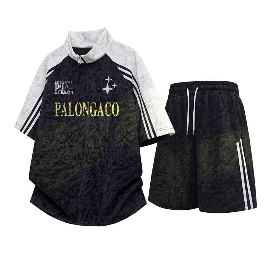 PAL ONGACO Casual Sportswear Men's Stand Collar Moderate