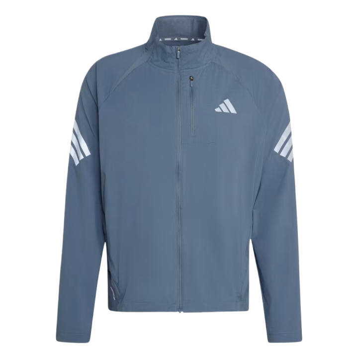 Adidas Adidas Running Jackets Men's Agate Black/Reflective Silver Stand Collar Moderate Other