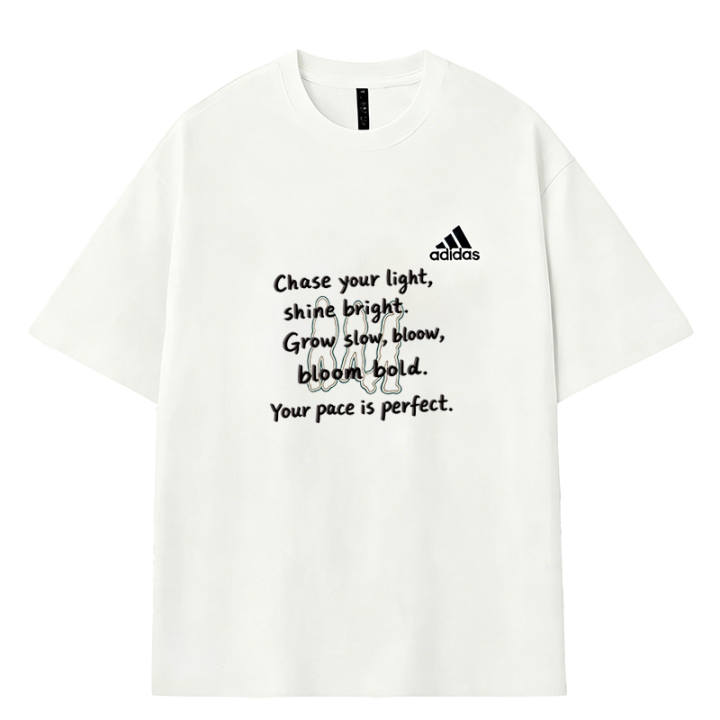 Adidas Adidas MUST HAVES T Shirts Men's White Crew Neck Moderate