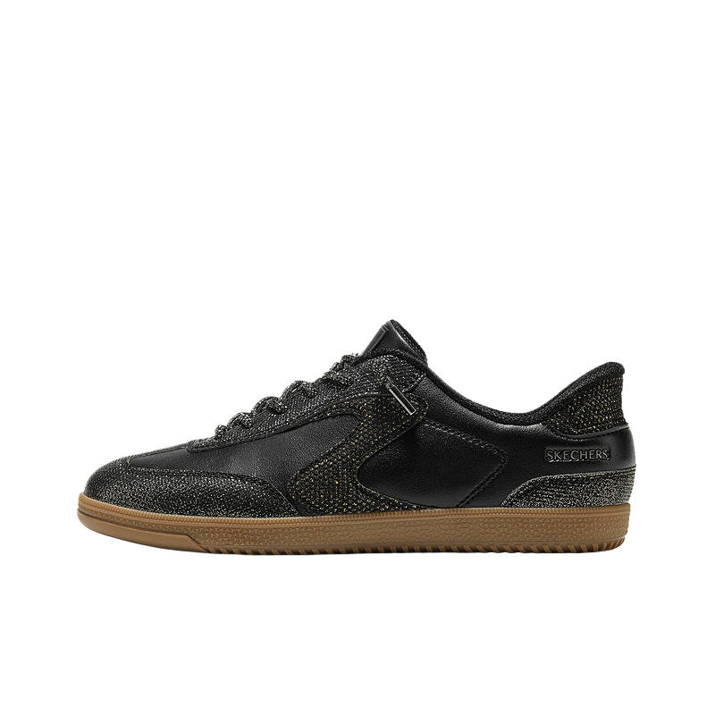 Skechers Court Classics Skateboard Shoes Women's Low Top Black