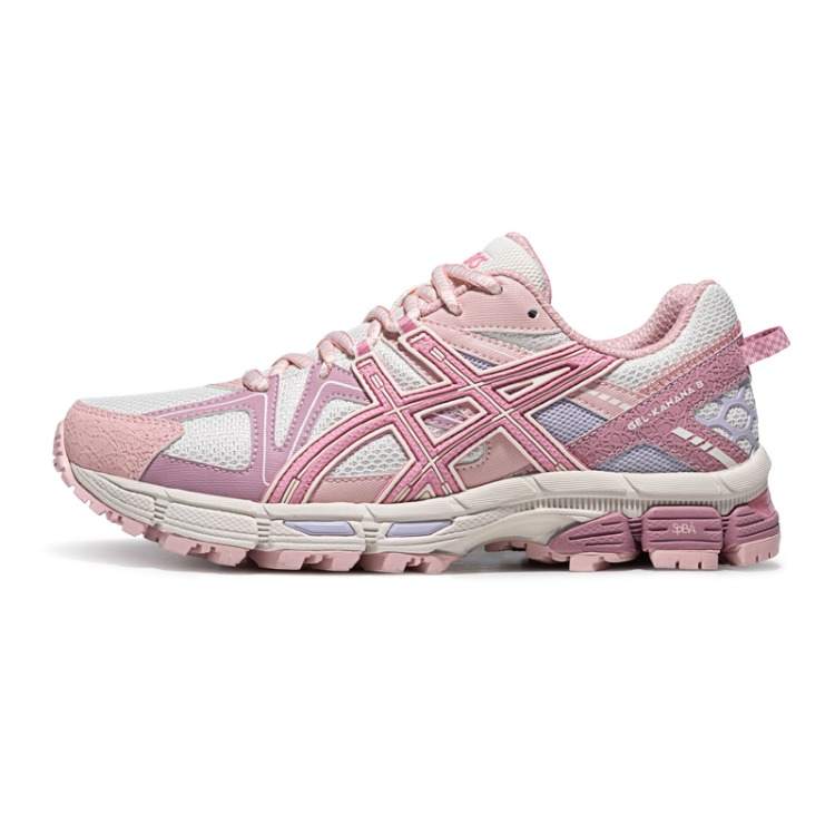 ASICS Gel Kahana 8 Running Shoes Unisex Low Top White/Pink
