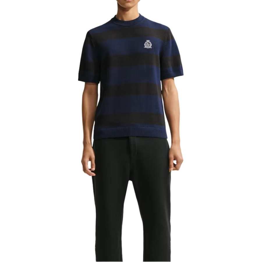 Nike Nike Sportswear Club Sweaters Men's Obsidian Black Crew Neck Moderate
