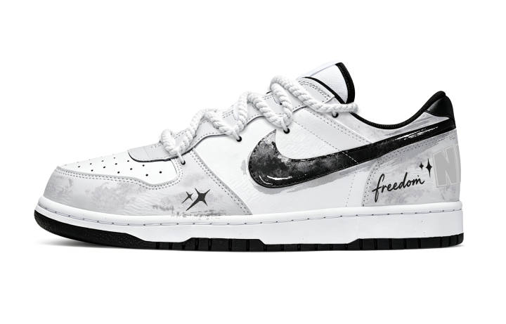 Nike Nike Big Skateboard Shoes Men's Low Top White