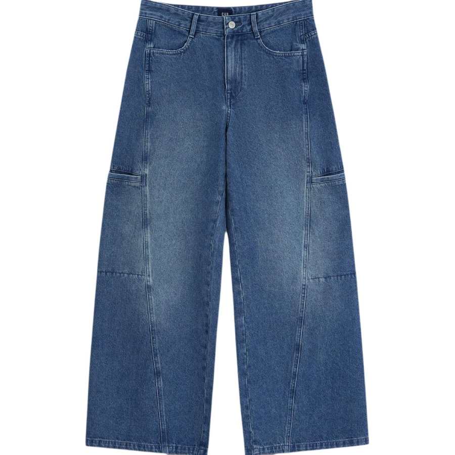 GAP Jeans Women's Indigo Washed Moderate Other