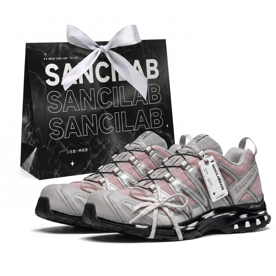 SALOMON XA PRO 3D Running Shoes Unisex Low Top Silver