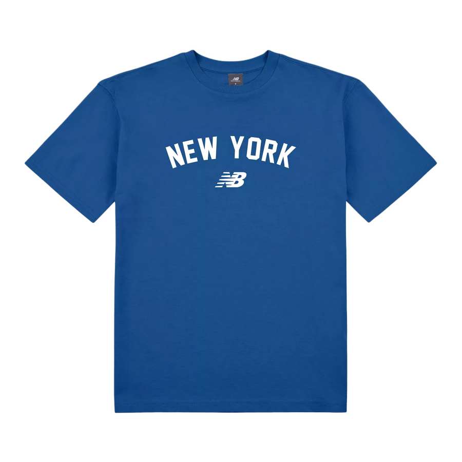 New Balance New Balance T Shirts Women's Team Royal Blue Crew Neck Moderate