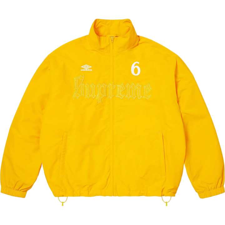Supreme Supreme X UMBRO Jackets Unisex Stand Collar Moderate Straight Fit