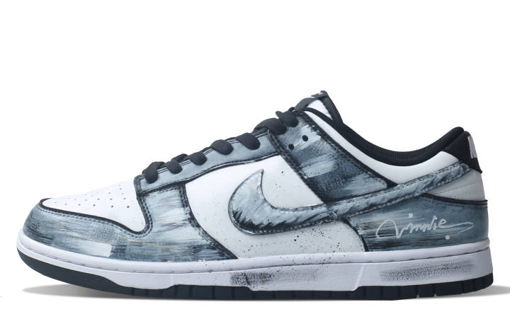 Nike Nike Dunk Skateboard Shoes Men's Low Top Black/White