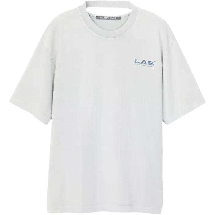 CAMPERLAB Tank Tops Unisex Gray Crew Neck Moderate Straight Fit