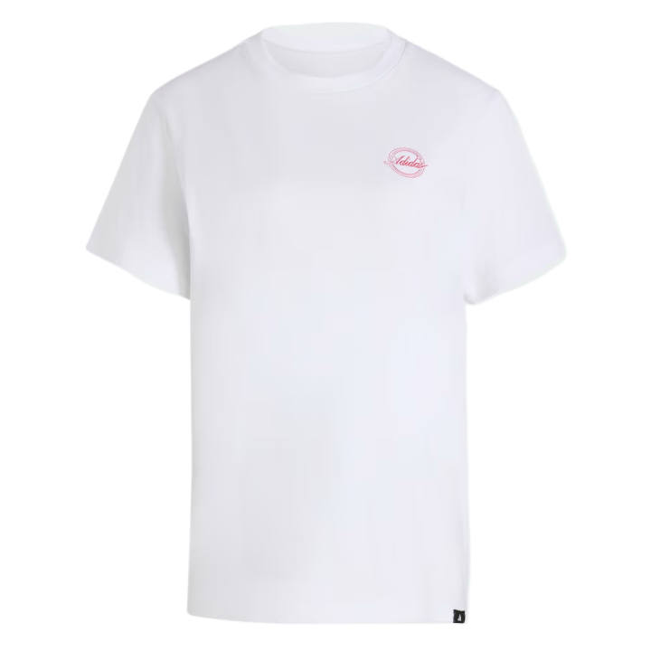 Adidas Adidas Sportswear T Shirts Women's White Crew Neck Moderate