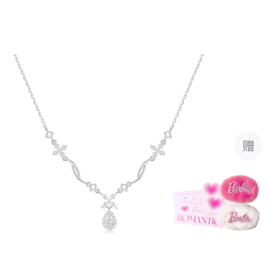 Barbie Crystal Necklaces Women's