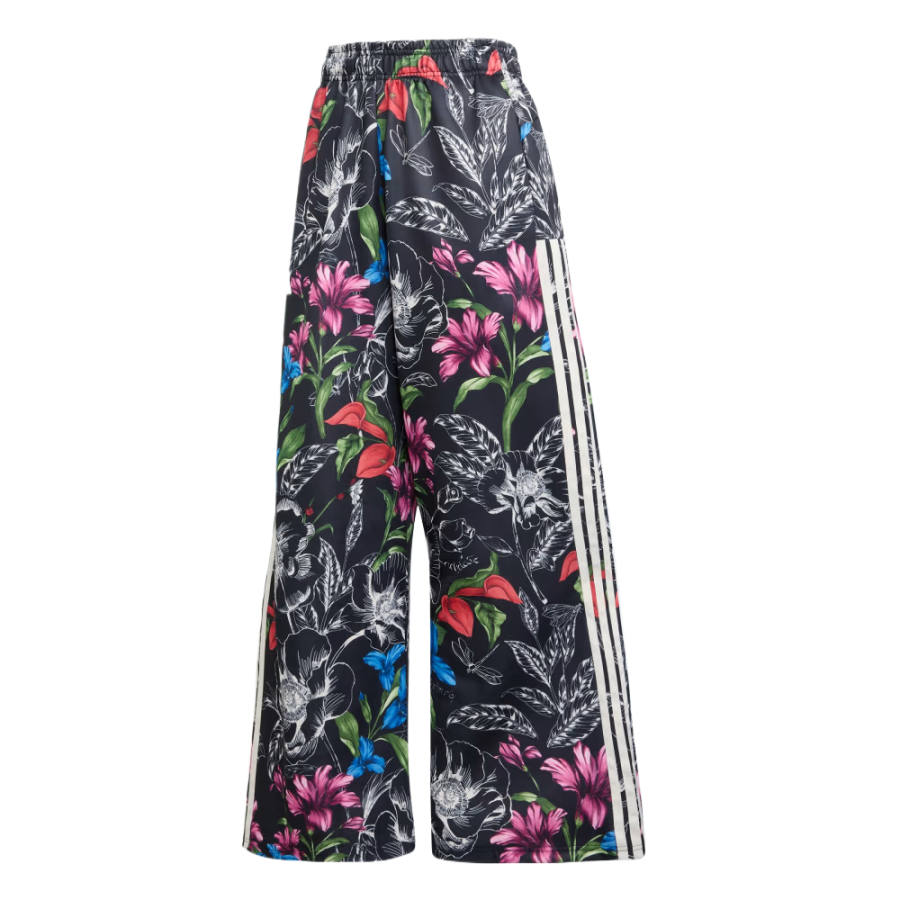 Adidas Adidas X Farm Rio Knitted Sweatpants Women's Black/Ecru/Multicolor Moderate Straight Fit Pants