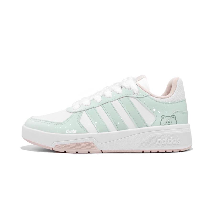 Adidas Adidas COURTBEAT Skateboard Shoes Women's Low Top Green