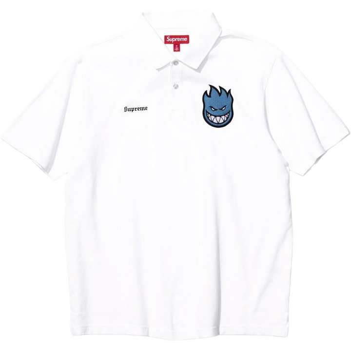 Supreme Supreme X SPITFIRE Polo Shirts Unisex Polo Collar Moderate