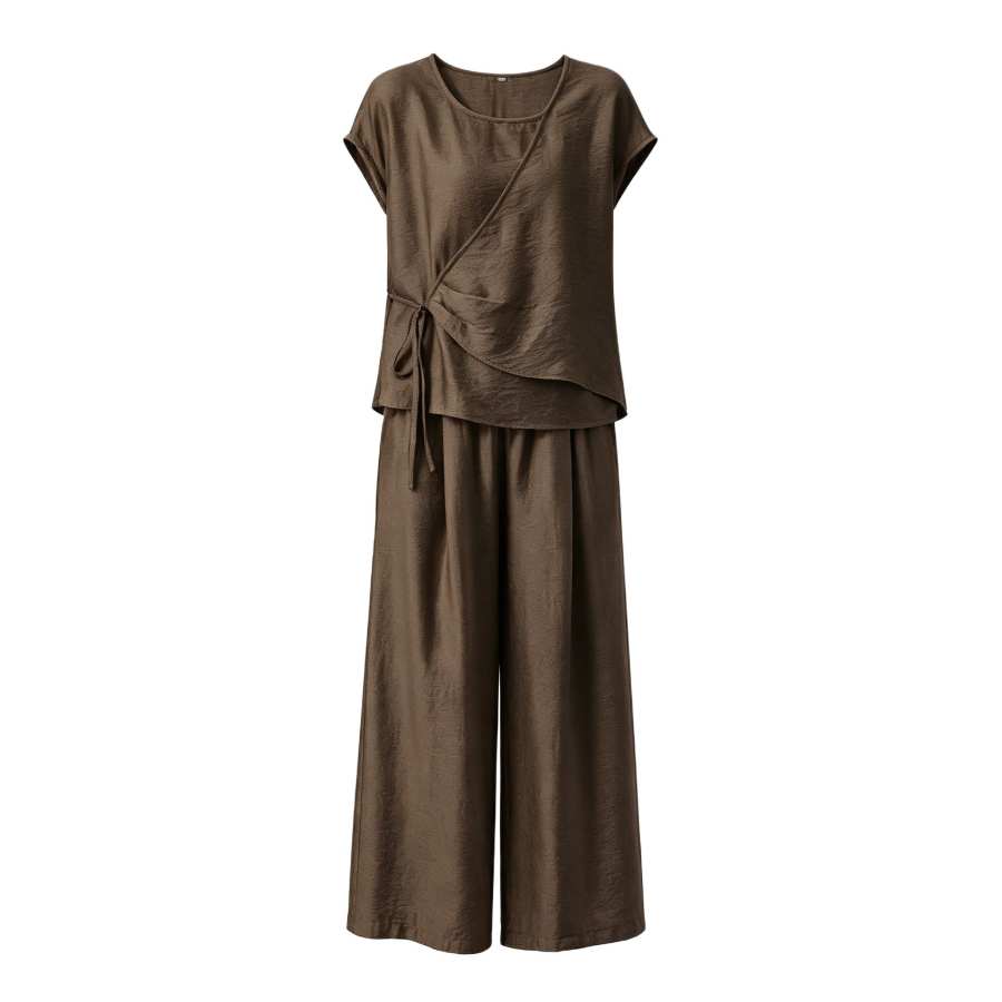 Sugarfunk Sugarfunk Casual Suits Women's Crew Neck Thin