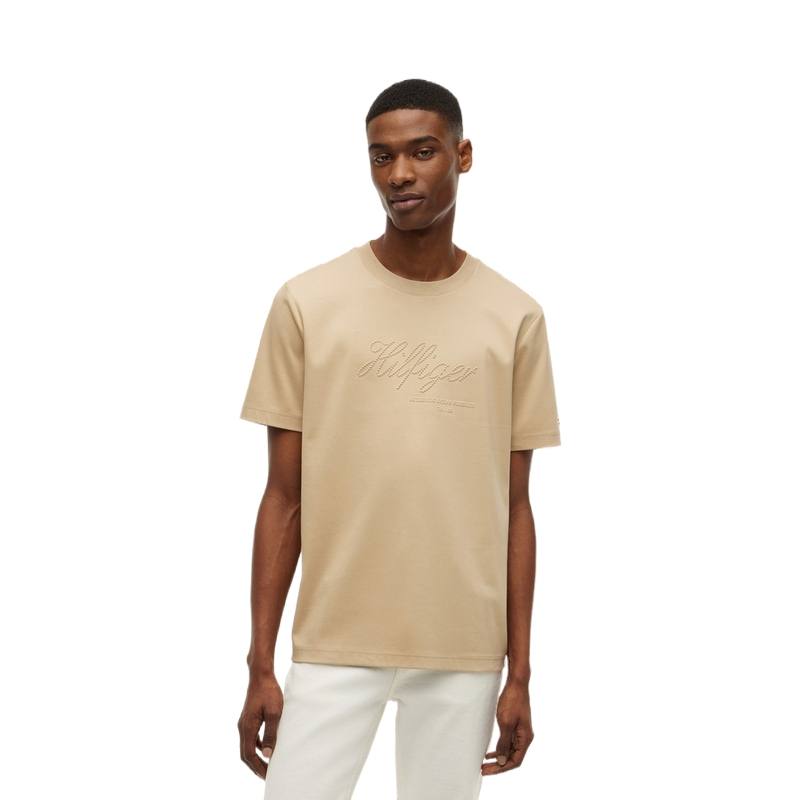 Tommy Hilfiger T Shirts Men's Crew Neck Moderate