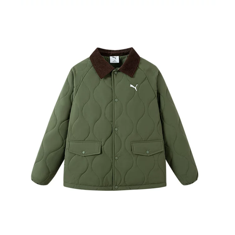 PUMA PUMA Unisex Padded Jackets Lapel Moderate
