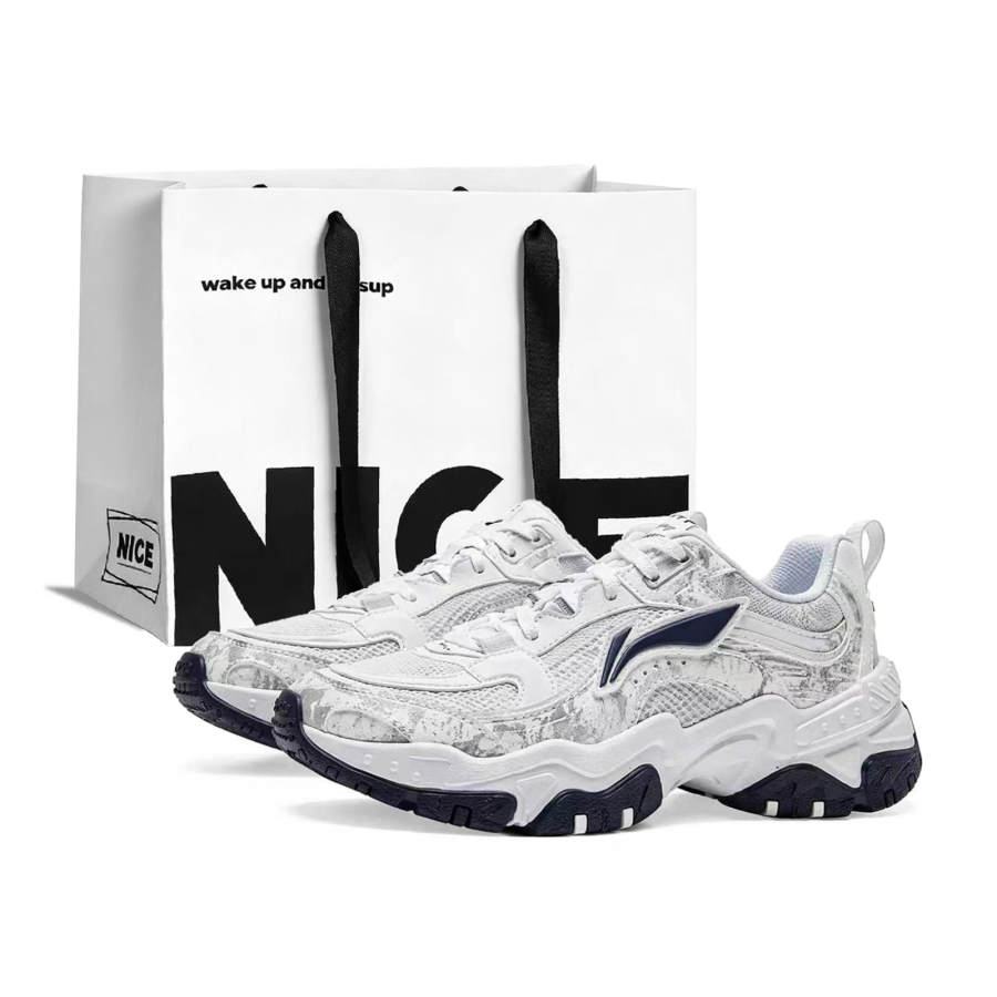Li-Ning Li Ning Brown Sugar Casual Shoes Unisex Low Top White/Gray