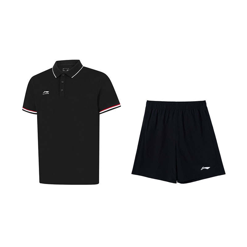 Li-Ning Li Ning Casual Sportswear Men's Polo Collar Thin
