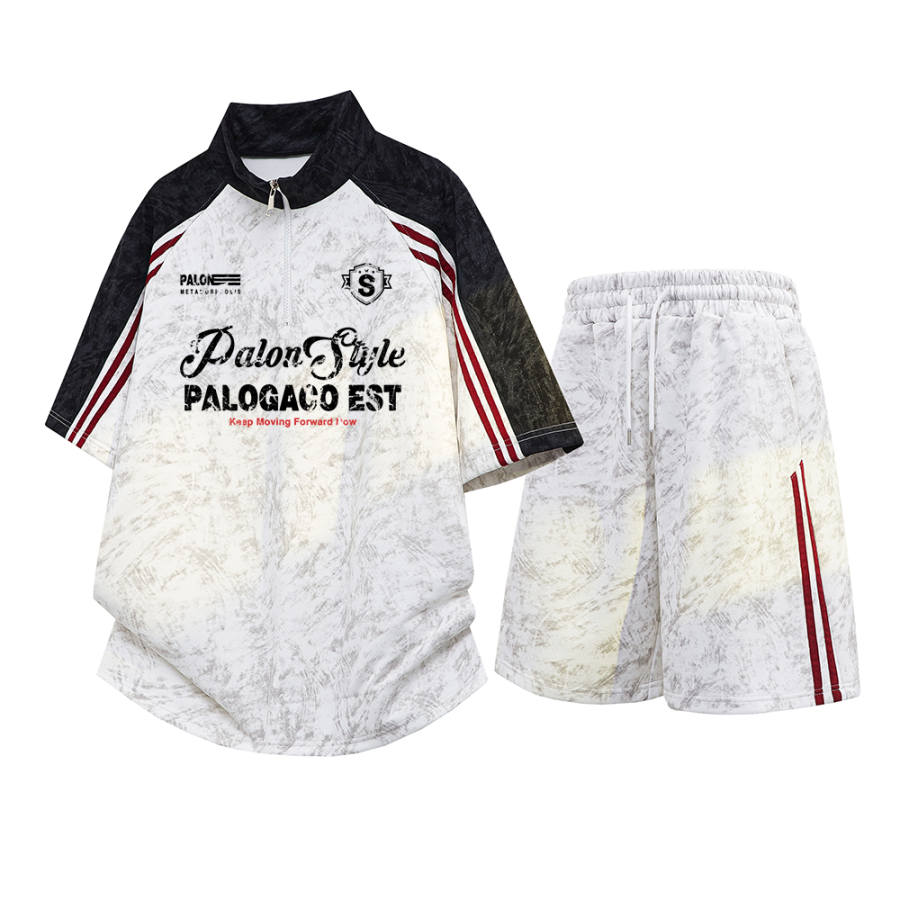 PAL ONGACO Casual Sportswear Unisex Stand Collar Moderate