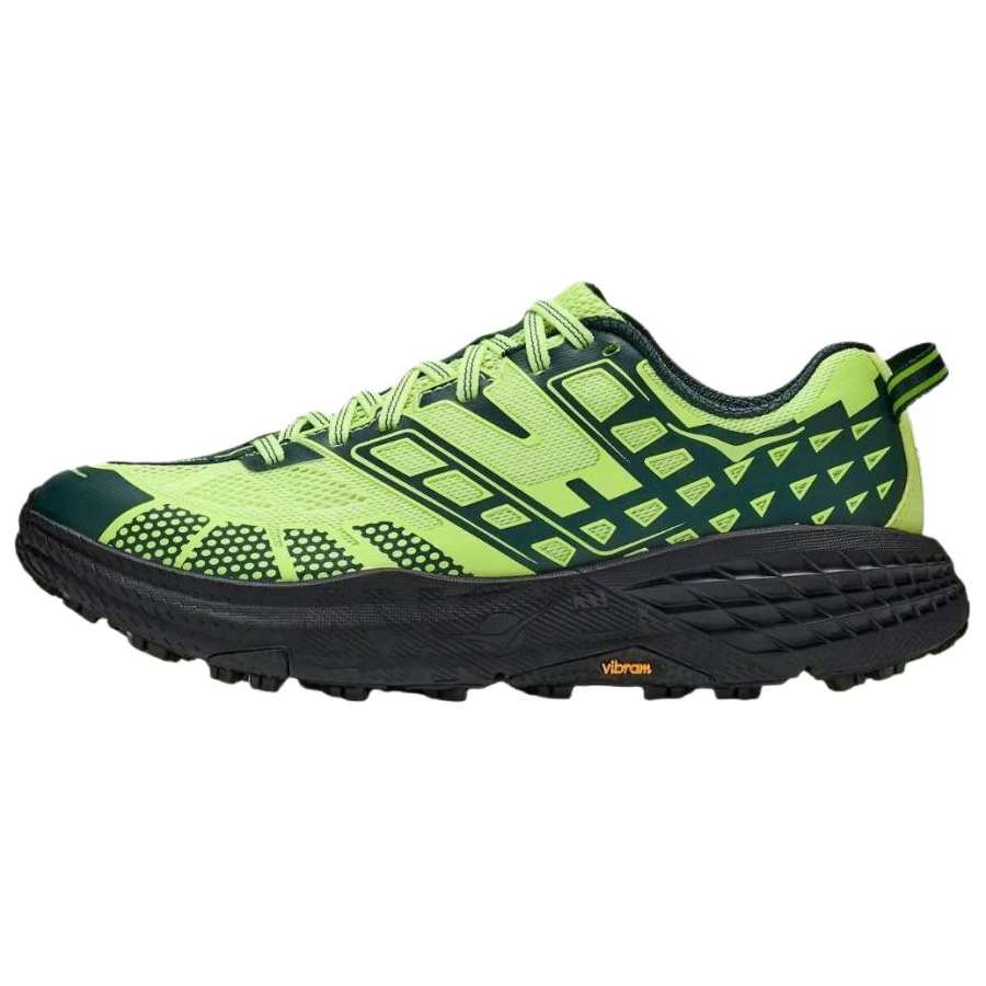 HOKA ONE ONE SPEEDGOAT 2 Trail Running Shoes Unisex Pomelo Green