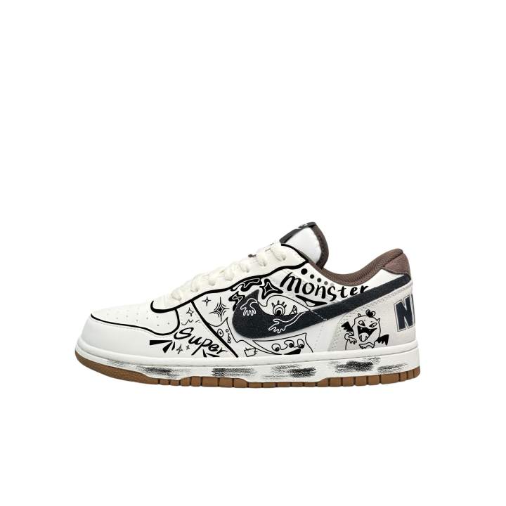 Nike Nike Big Low Lux Skateboard Shoes Men's Low Top White
