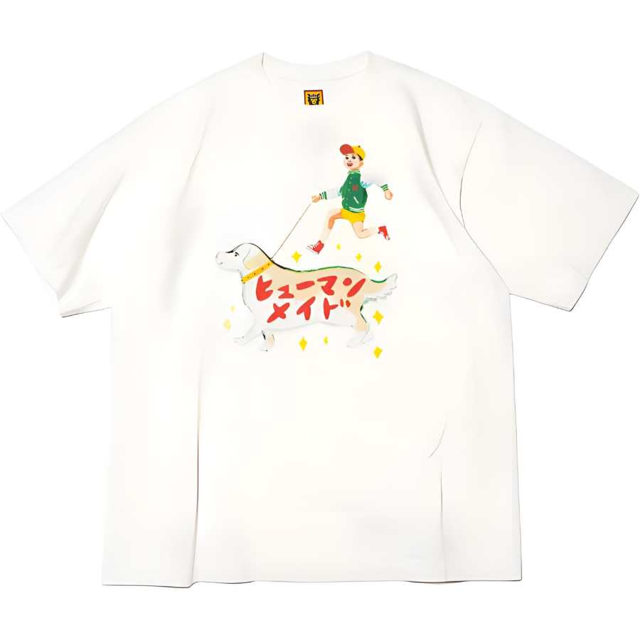 HUMAN MADE X Keiko Sootome T Shirt Women's White