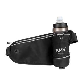 KMV Polyester Fanny Pack Unisex Black