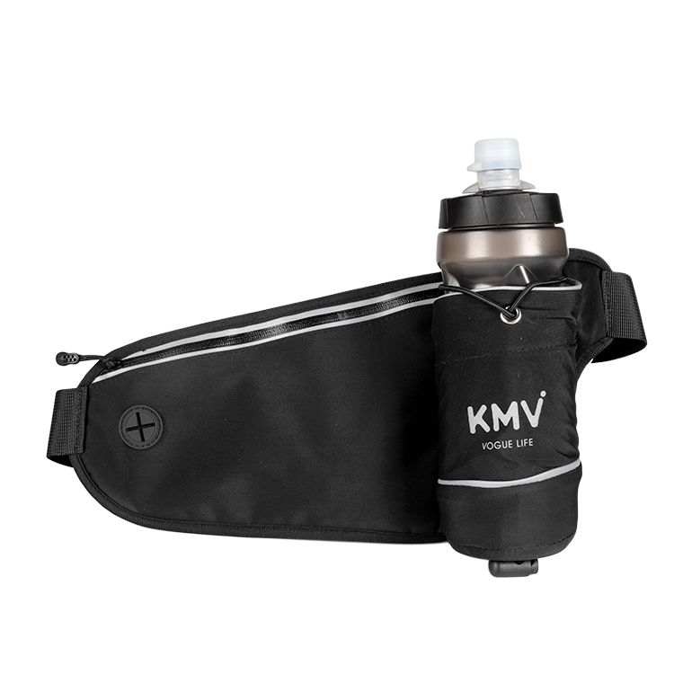 KMV Polyester Fanny Pack Unisex Black