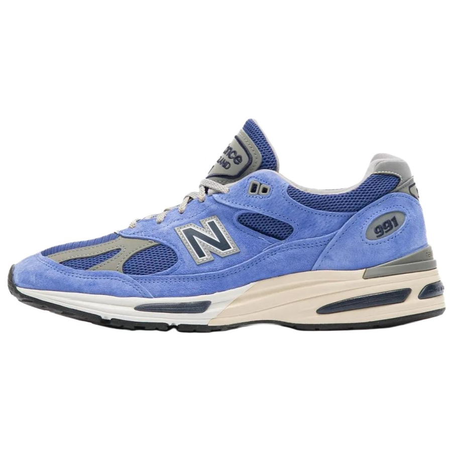 New Balance New Balance NB 991 V2 Running Shoes Unisex Blue Gray