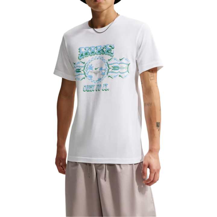 Nike Nike Sportswear T Shirts Men's White Crew Neck