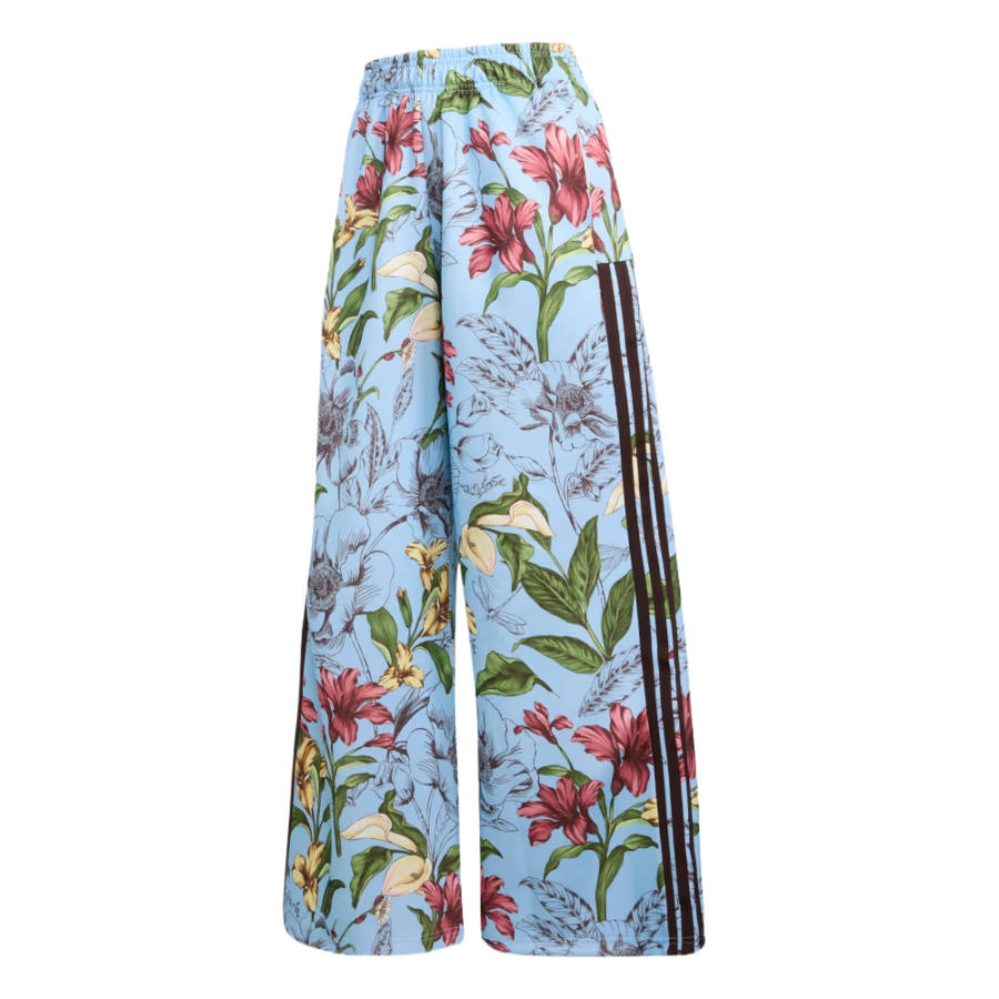 Adidas Adidas X Farm Rio Knitted Sweatpants Women's Sky/Black/Multicolor Moderate Straight Fit Pants
