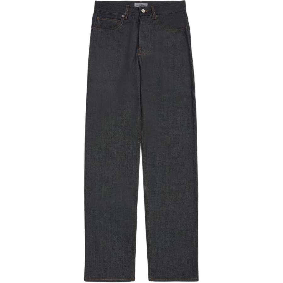 Balenciaga Jeans Unisex Indigo Moderate Straight Fit Pants