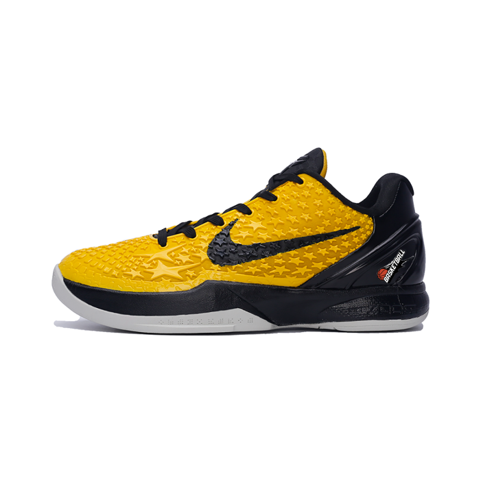Nike Nike Zoom Kobe 6 Basketball Shoes Unisex Low Top Gold