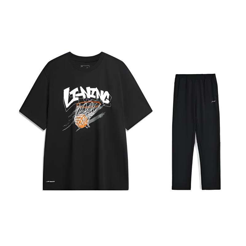 Li-Ning Li Ning Casual Sportswear Men's Crew Neck Moderate