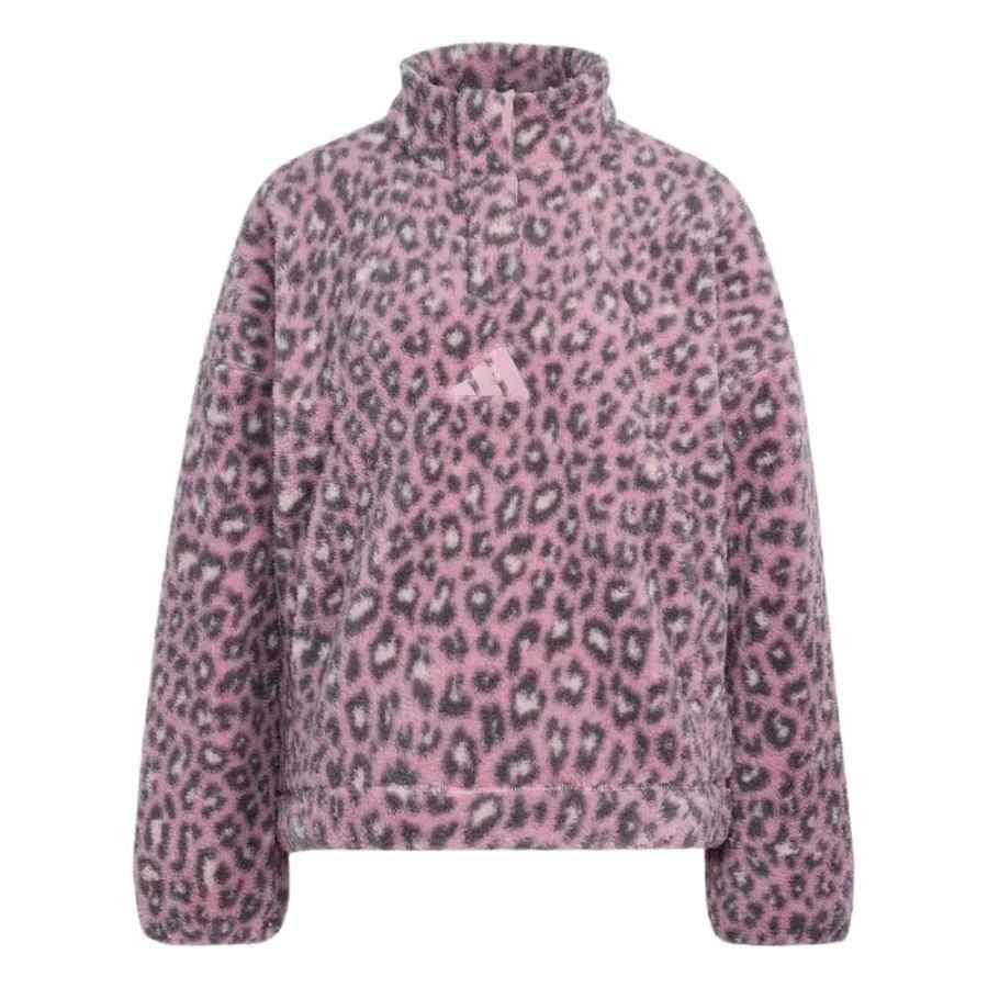 Adidas Adidas Knitwear Women's Magical Light Purple Turtleneck Moderate