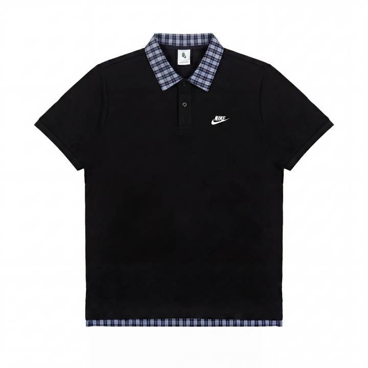 Nike Nike Sportswear Polo Shirts Unisex Black Polo Collar Moderate Other