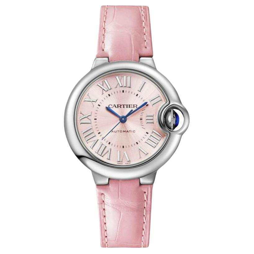 CARTIER Blue Balloon Collection Automatic Mechanical Movement 30m Waterproof Women's Watch 33mm