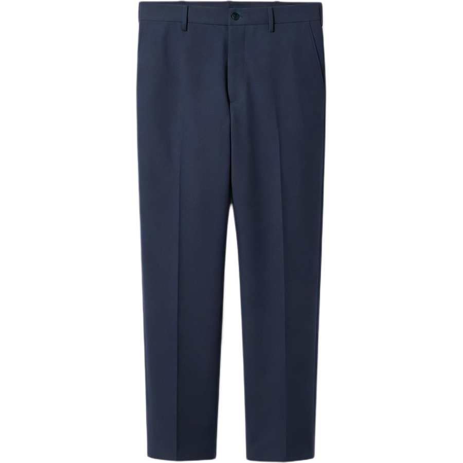 UNIQLO SS26 Casual Pants Men's Navy Blue Moderate Tapered Pants