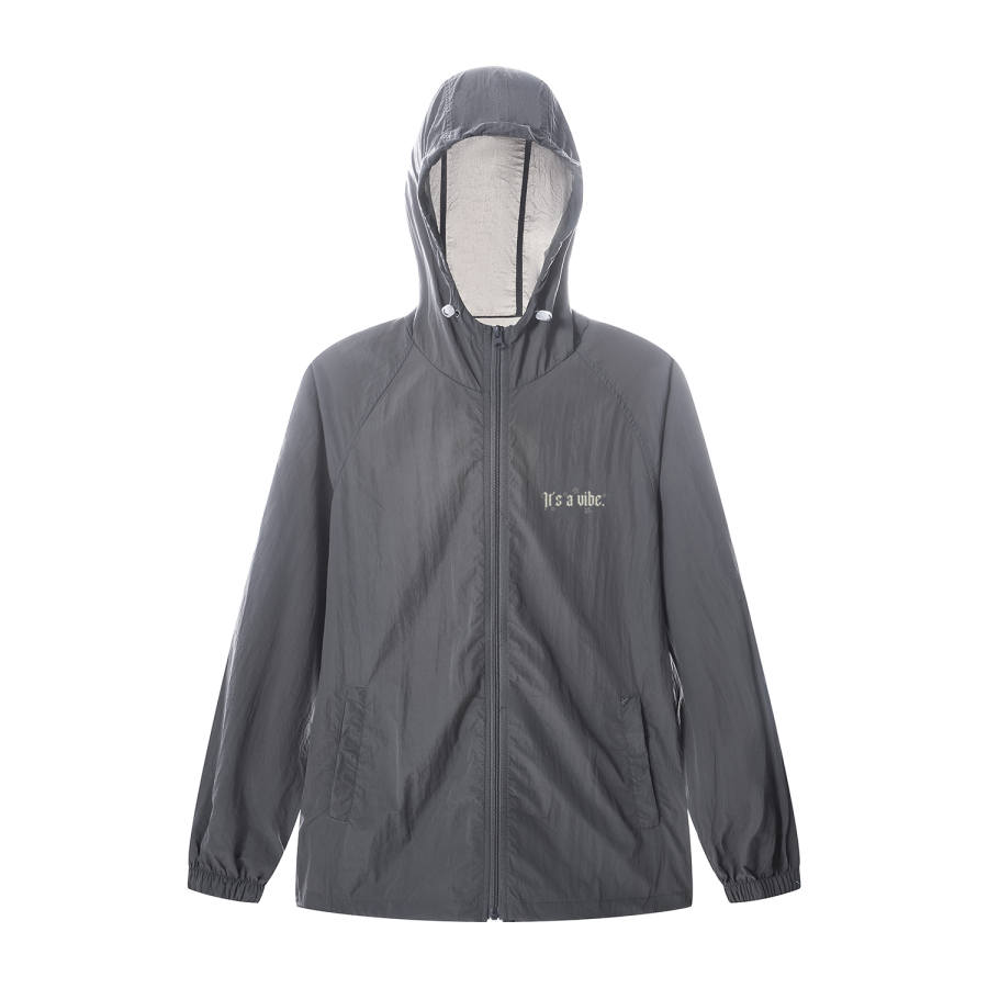 Disney Sun Protection Clothing Unisex Hooded Non Detachable Thin Straight Fit
