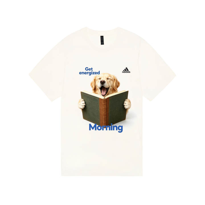 Adidas Adidas MUST HAVES T Shirts Unisex Ecru Crew Neck Moderate